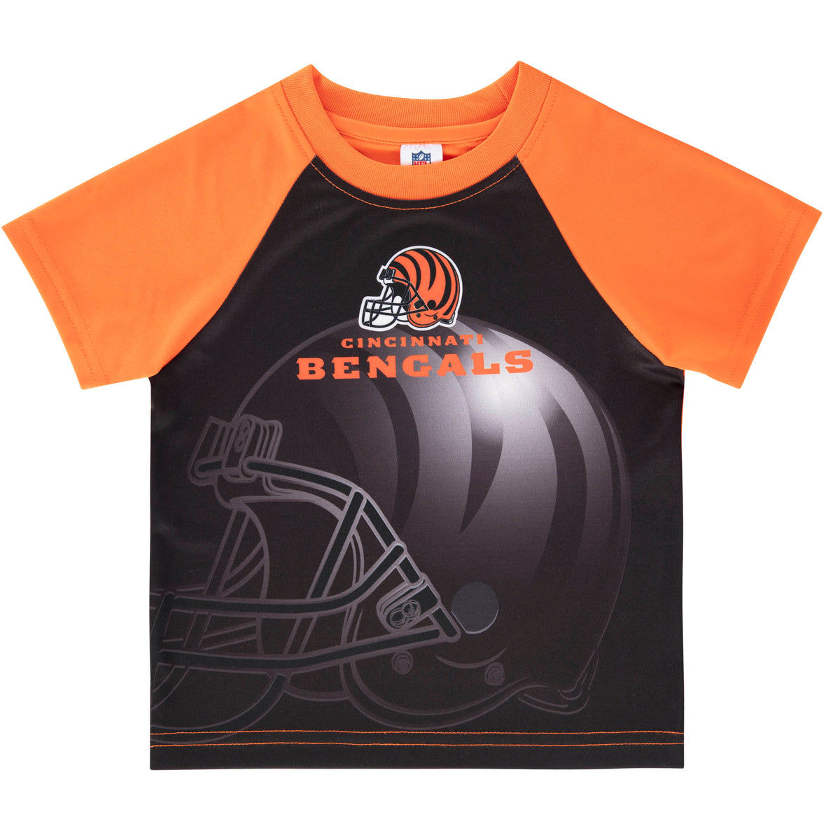 Cincinatti Bengals Toddler Boys Short Sleeve Tee Shirt
