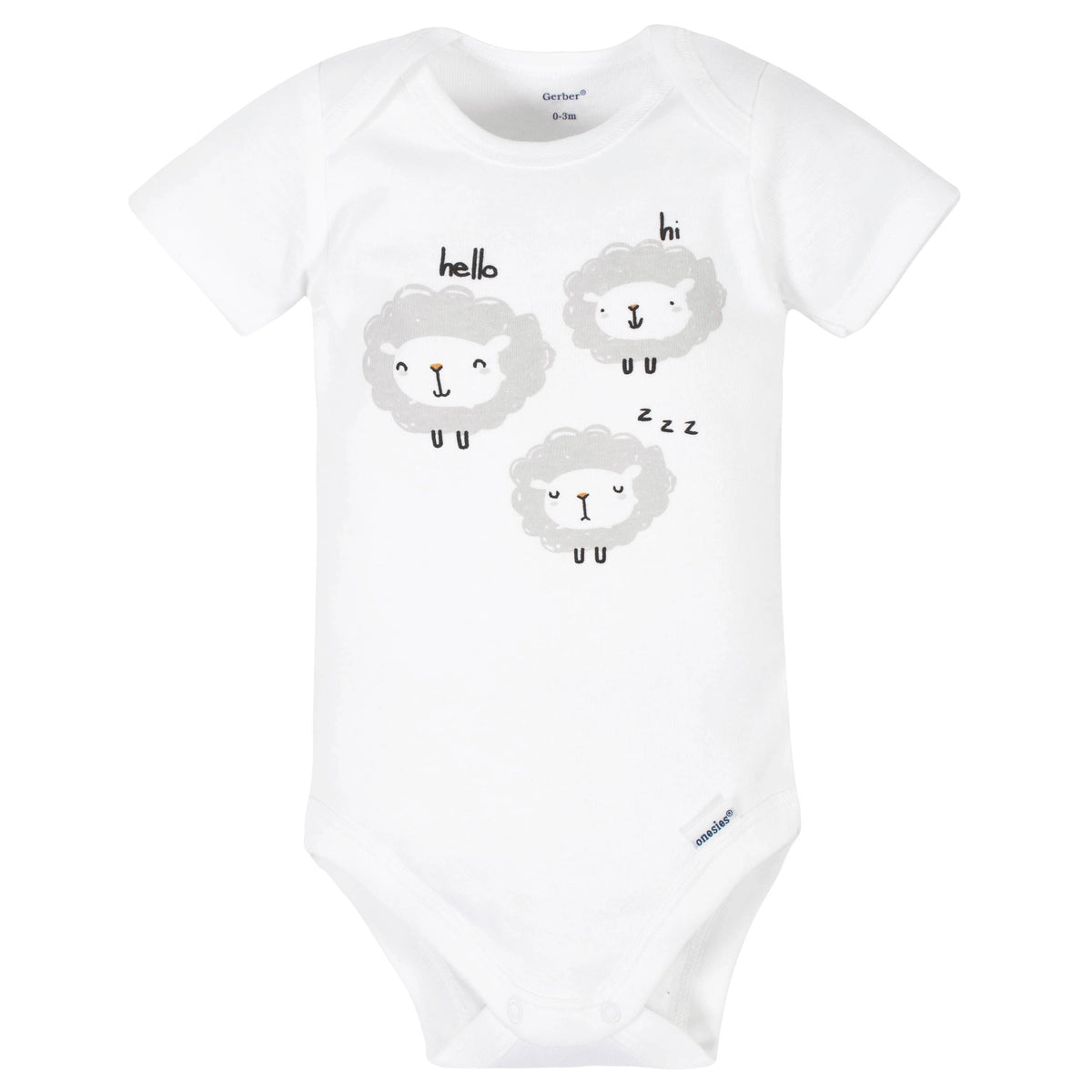4-Piece Baby Neutral Lamb Take-Me-Home Set, view 2