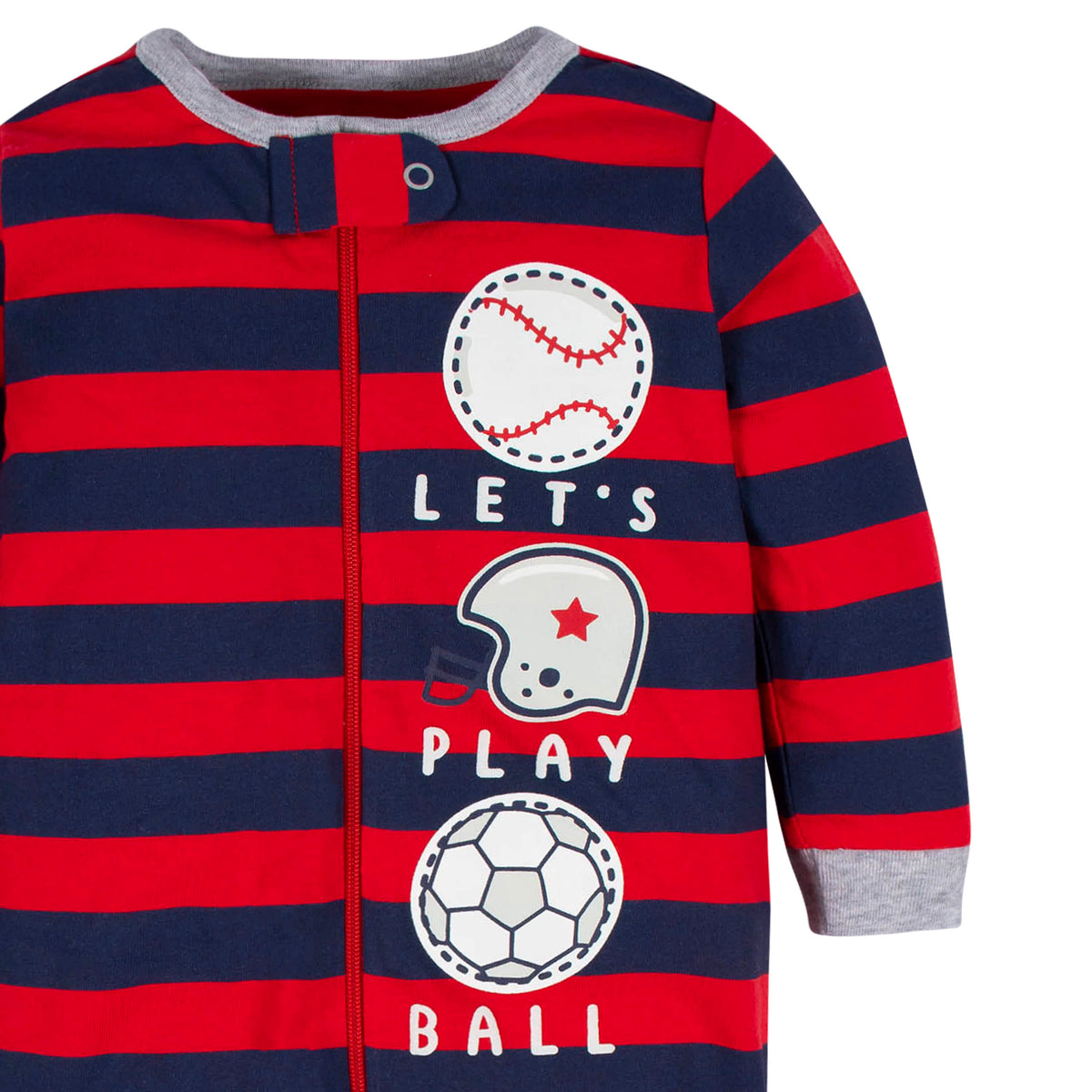 4-Pack Baby Boys All Star Sleep 'N Plays, view 5