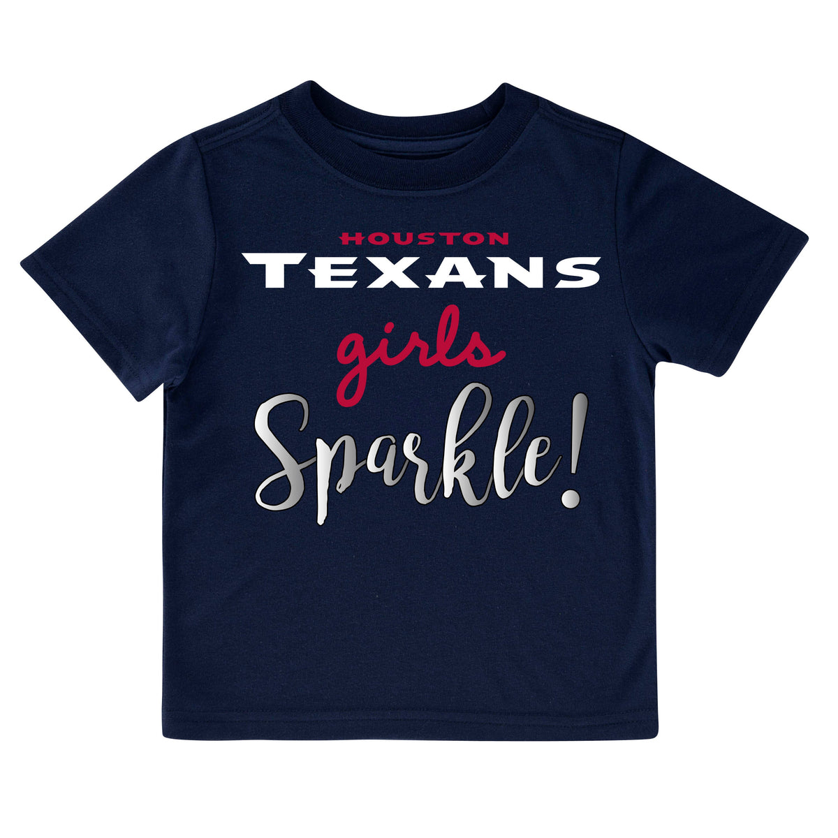 Houston Texans Toddler Girls' Short Sleeve Tee