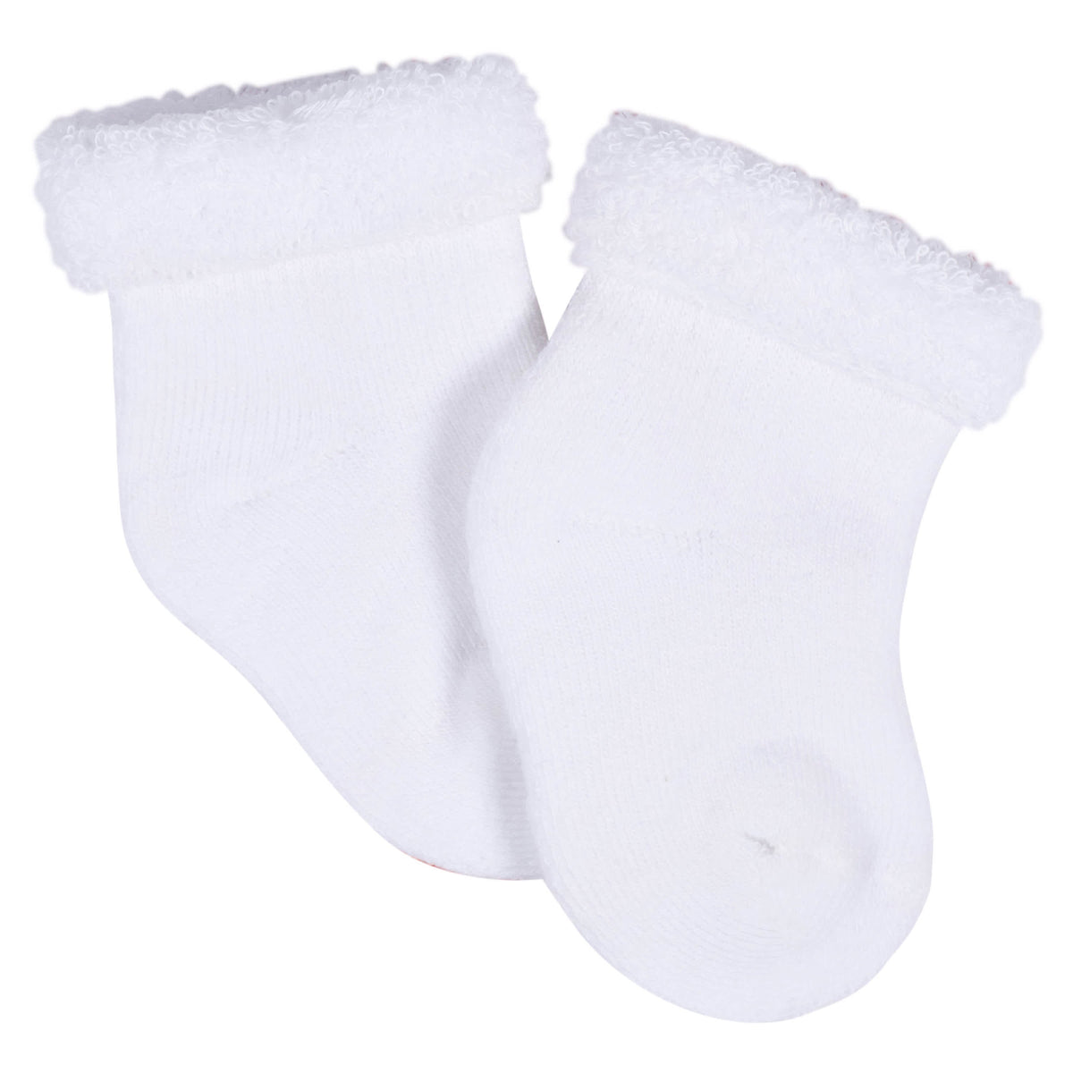 12-Pack Baby Boys All Star Terry Wiggle Proof Socks, view 9