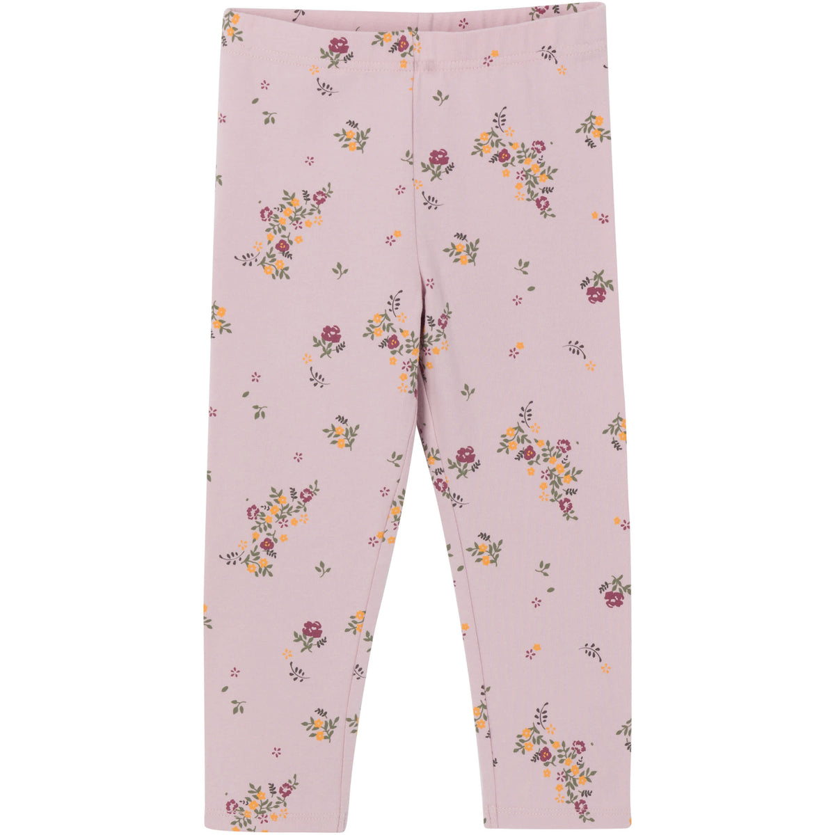 3-Piece Toddler Girls Brown/Violet Tunics and Leggings, view 7