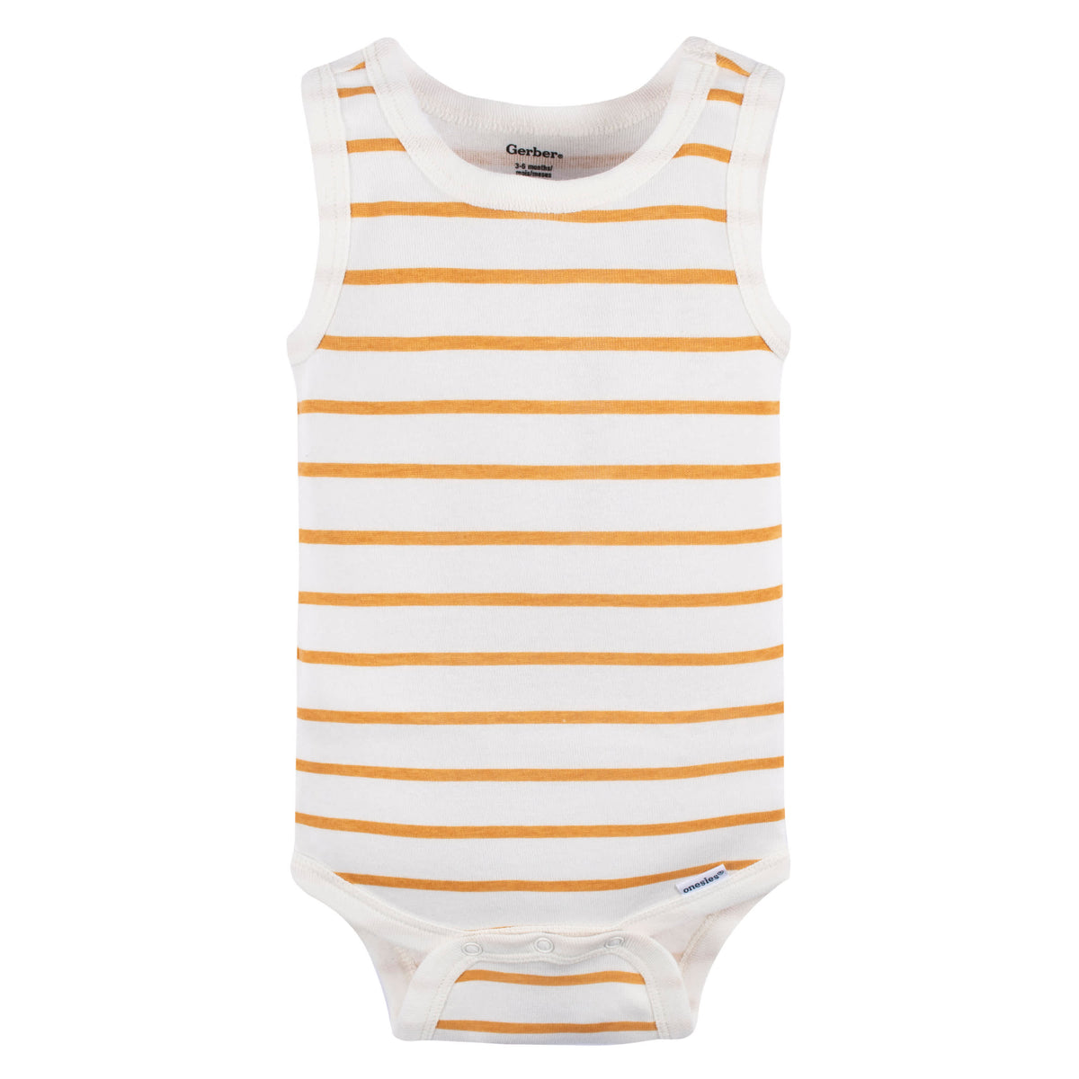 4-Pack Baby Boys Seas The Day Sleeveless Onesies Bodysuits, view 8