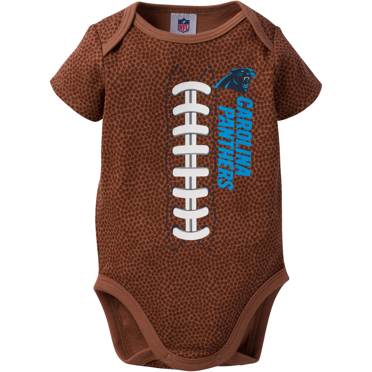 NFL Baby Boys Panthers Short Sleeve Bodysuit