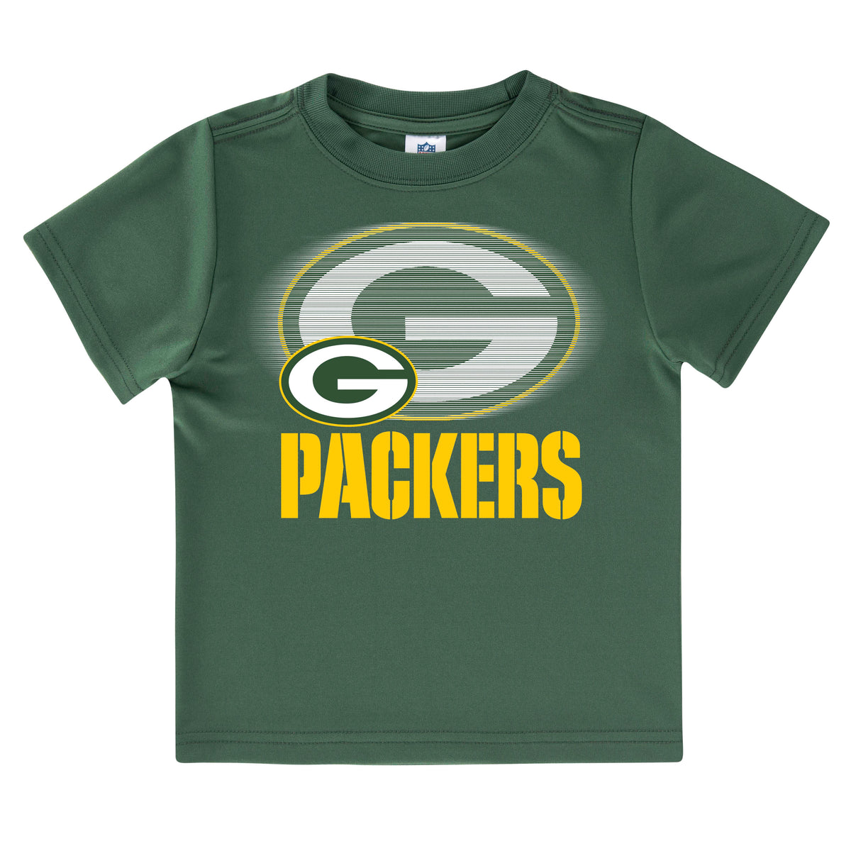Green Bay Packers Toddler Boys Short Sleeve Tee Shirt