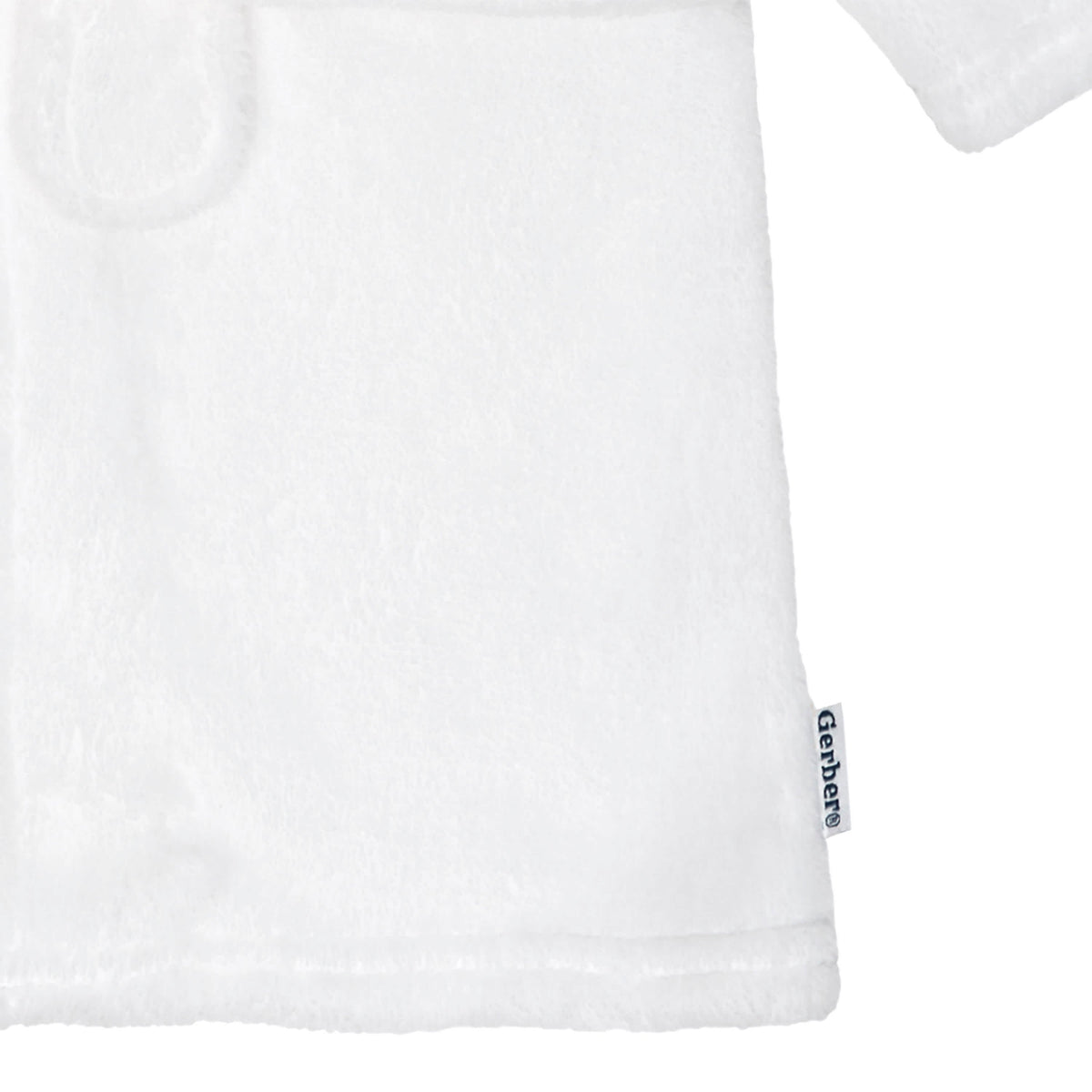 Baby Girls White Unicorn Robe, view 7