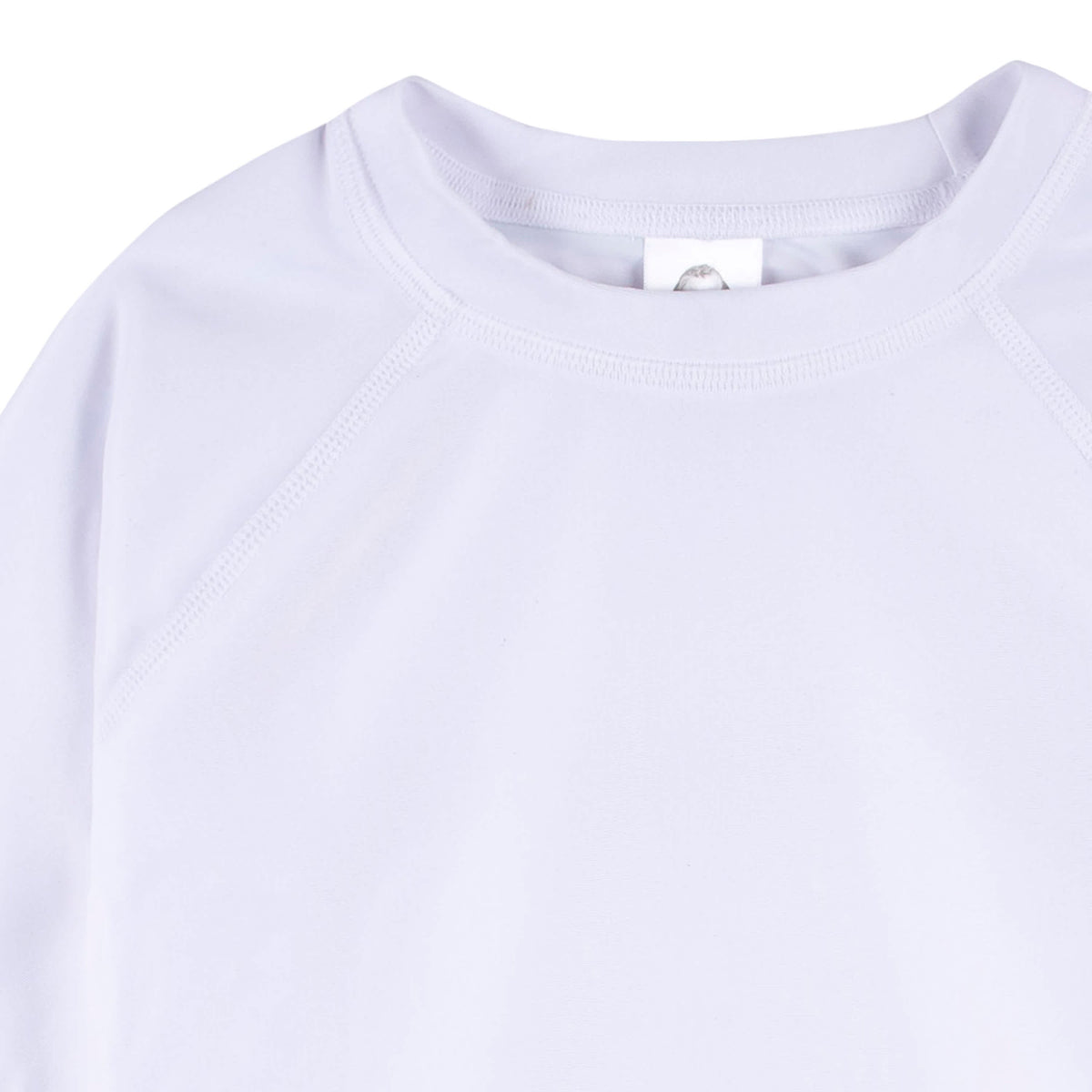 Baby & Toddler Neutral White Rashguard, view 5