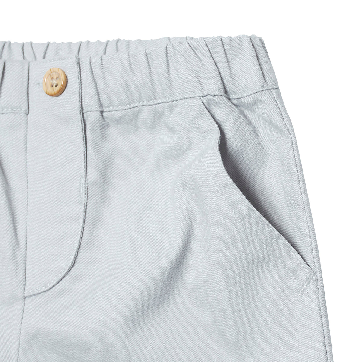 Infant & Toddler Boys Gray Canvas Pants, view 5