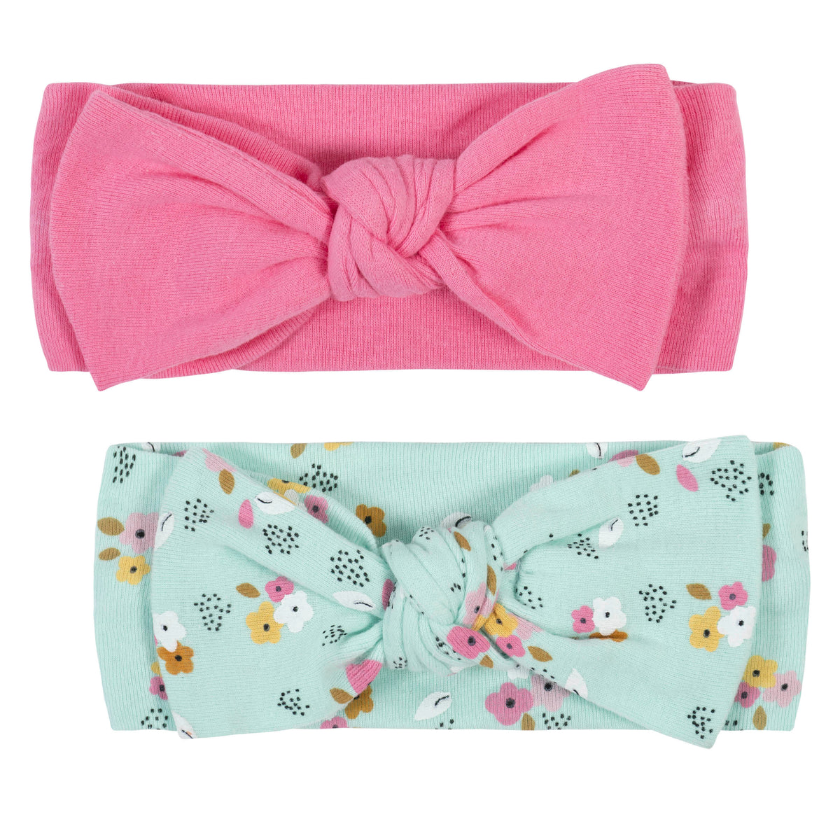 2-Pack Baby Girls Fox Headbands