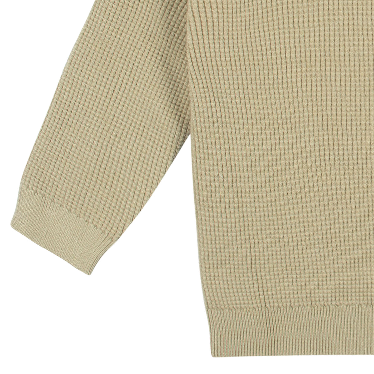 2-Piece Infant and Toddler Boys Tan Sweater Knit Set, view 4
