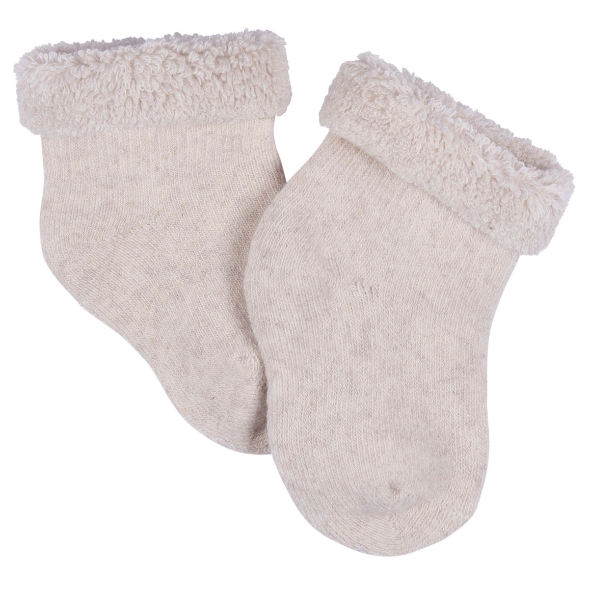 6-Pack Baby Neutral Avo-Cuddle Bootie Socks, view 3