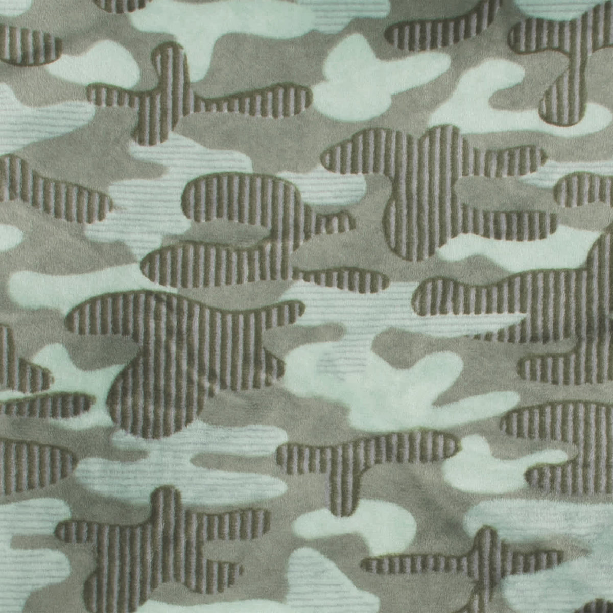 Just Born Baby Boys Camo Plush Blanket, view 4