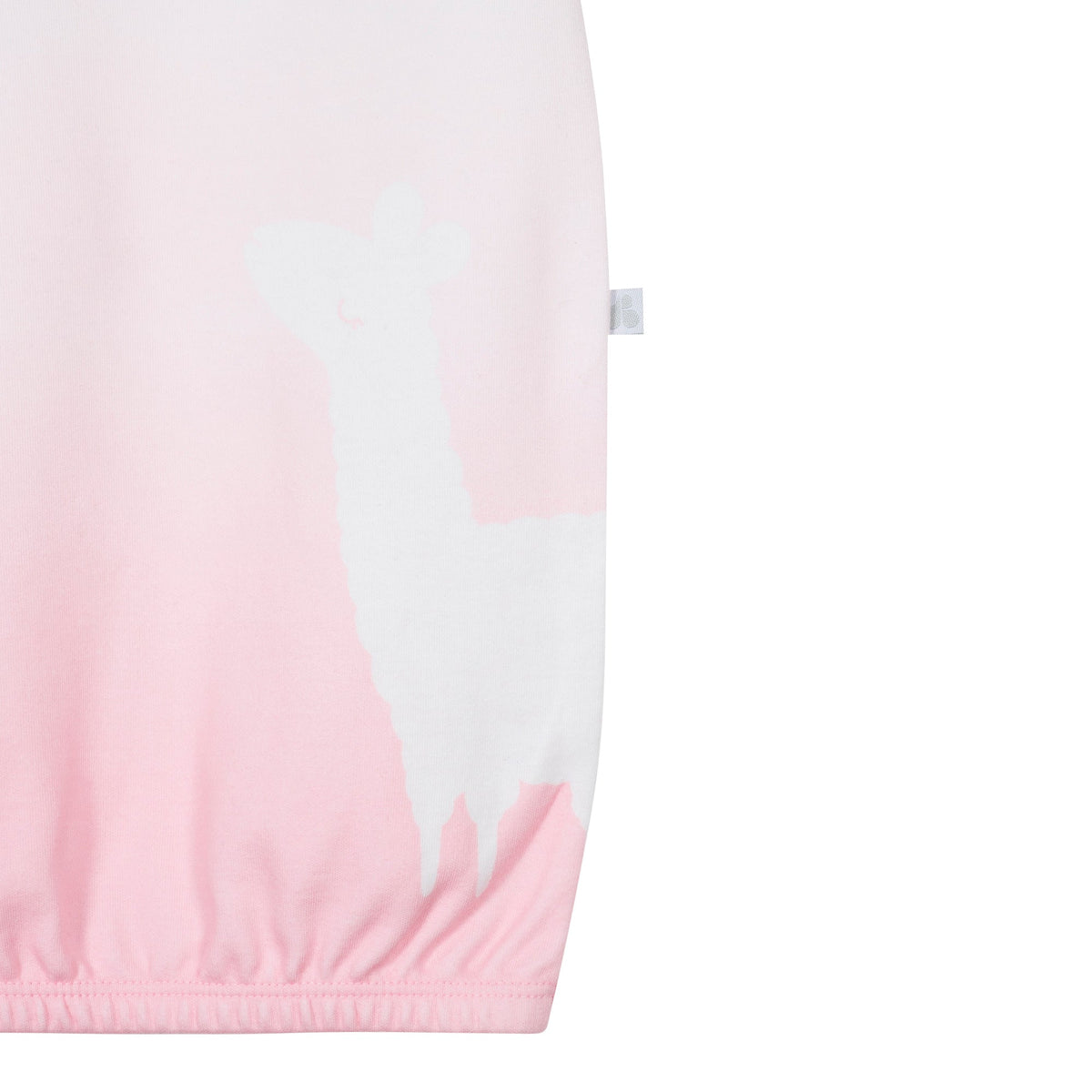 2-Piece Baby Girls Ombre Girl Gown and Cap Set, view 2