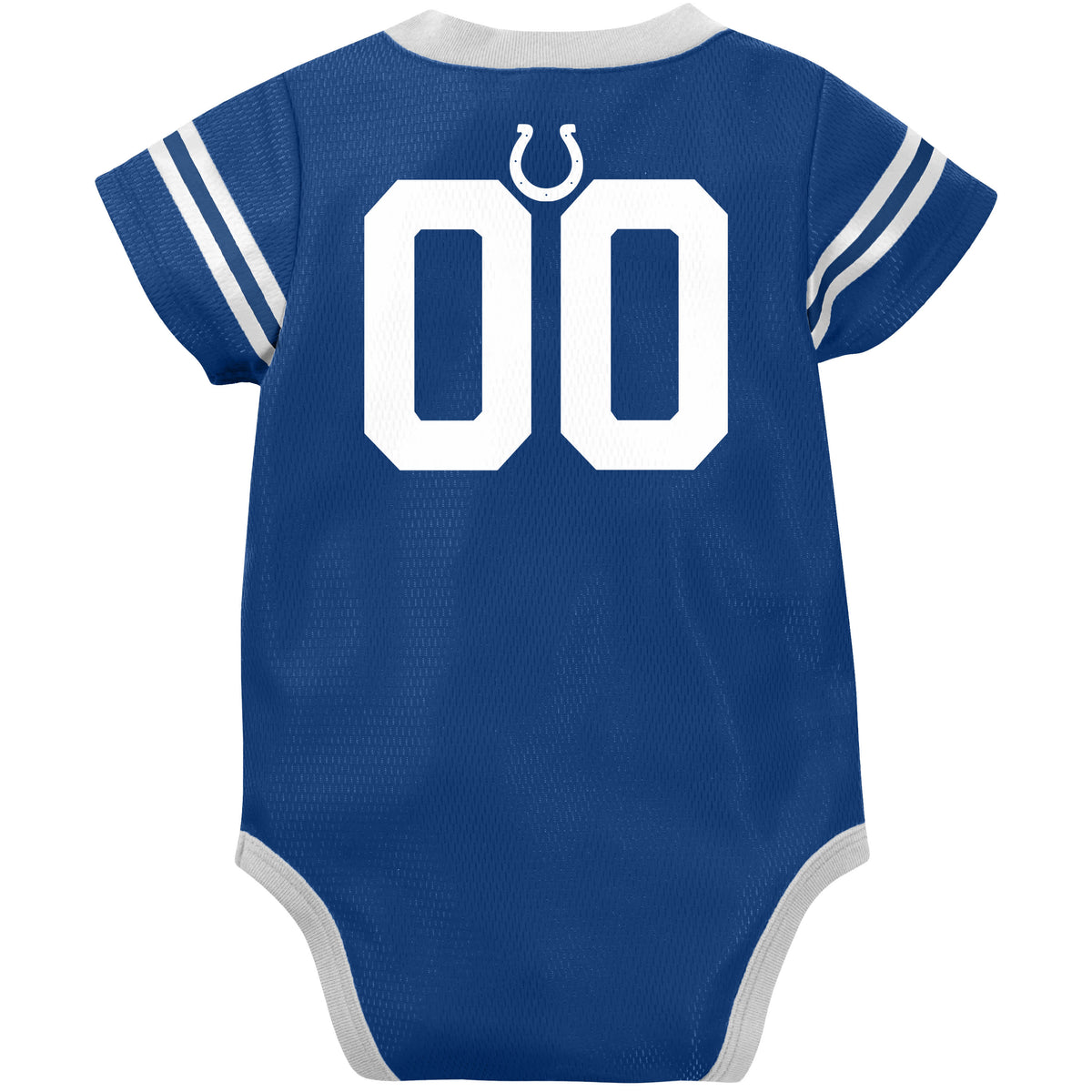 Baby Boys Colts Short Sleeve Jersey Bodysuit, view 3