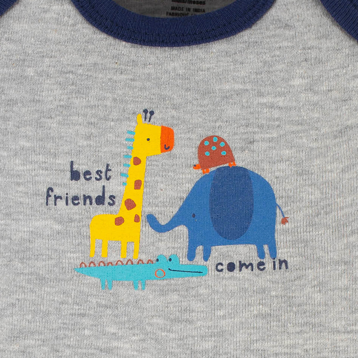 3-Piece Baby Boys Wild & Free Short Sleeve Onesies Bodysuits & Pants Set, view 6