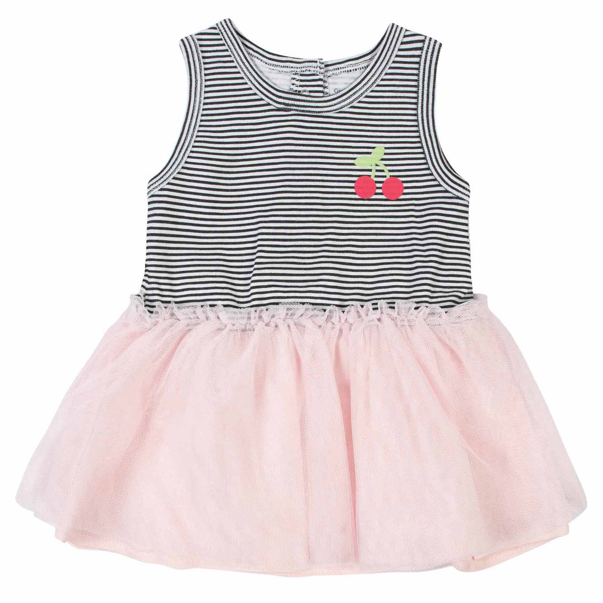 2-Piece Baby Girls Cherries Dress Set, view 2