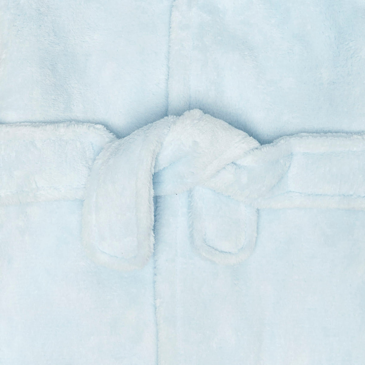 Baby Neutral Blue Penguin Robe, view 5