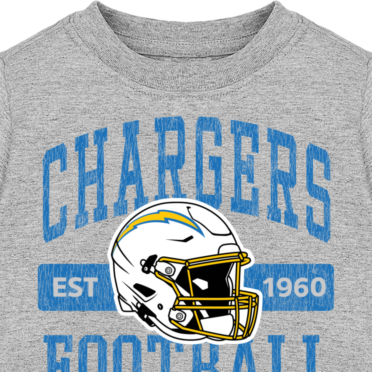 Infant & Toddler Boys Chargers Short Sleeve Tee Shirt, view 2