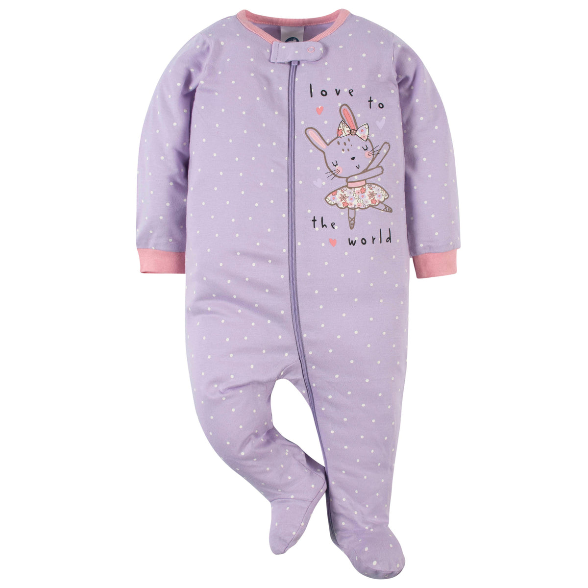 2-Pack Baby Girls Bunny Ballerina Sleep 'N Plays, view 2