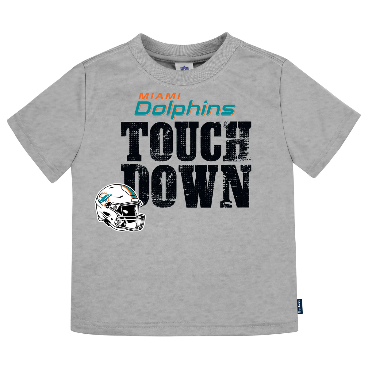3-Pack Baby & Toddler Boys Dolphins Short Sleeve Tees, view 2