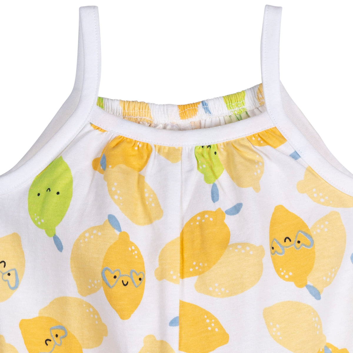 3-Pack Baby Girls Lemons Rompers, view 13