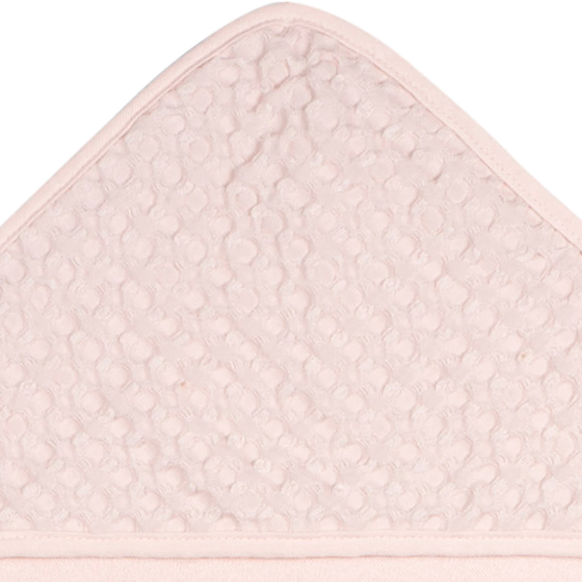 3-Piece Baby Girls Pink Hooded Towel, view 3