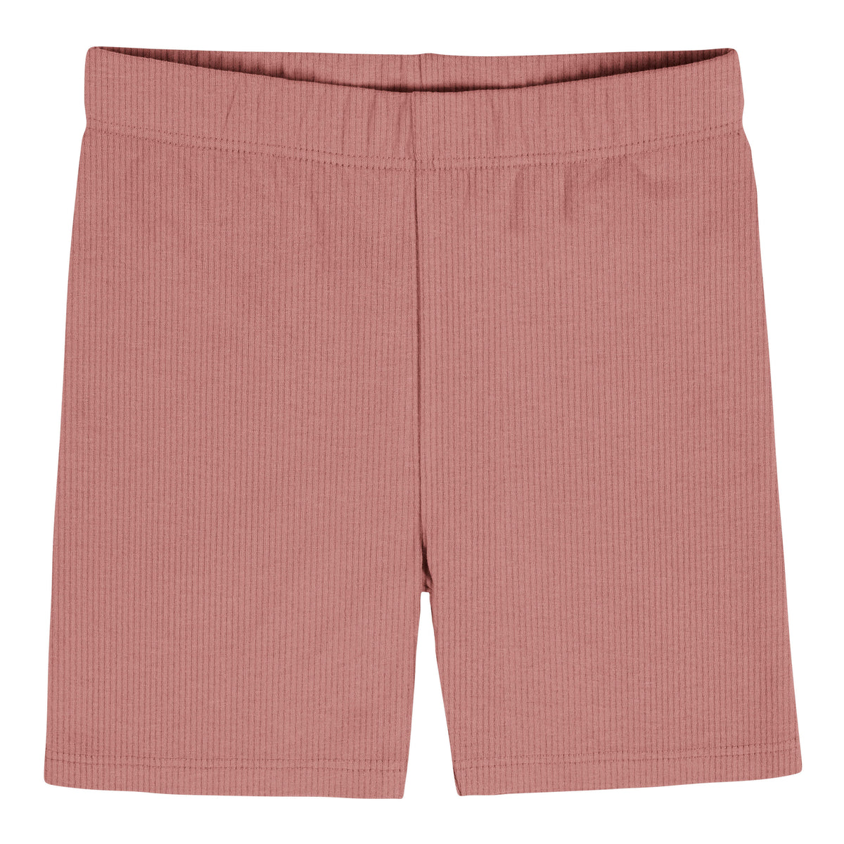 3-Pack Toddler Girls Dusty Pinks Bike Short, view 2