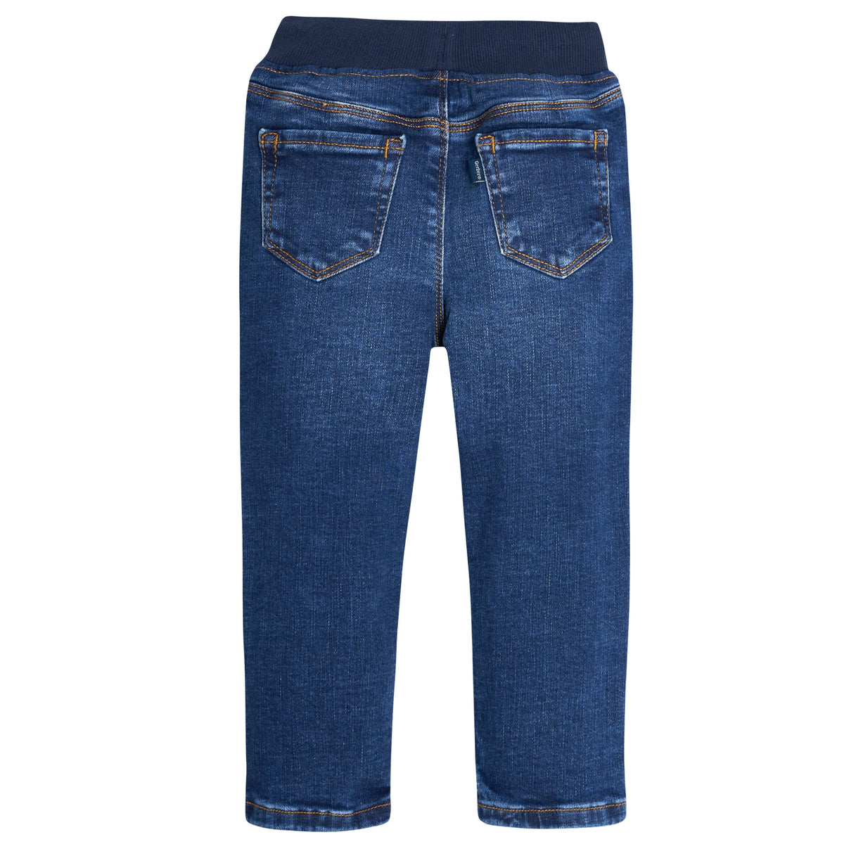 Toddler Neutral Blue Skinny Jeans, view 3