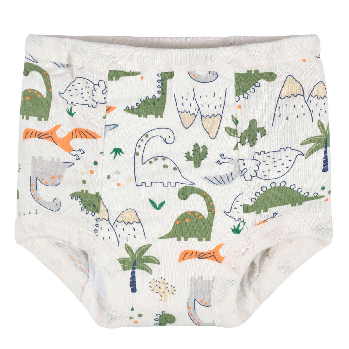 4-Pack Toddler Boys Dinosaur Training Pants, view 3