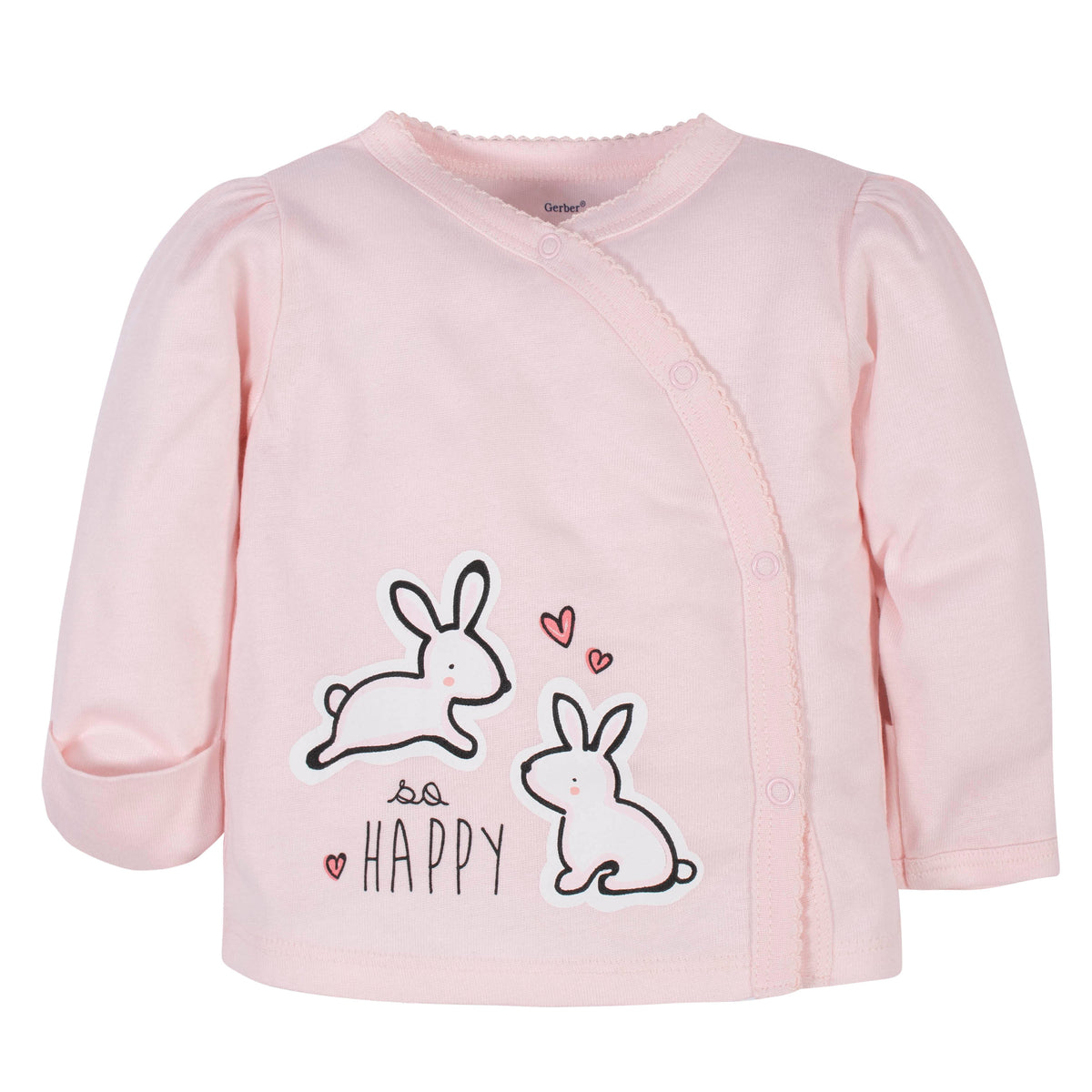 3-Piece Baby Girls Rabbit Take Me Home Set, view 2