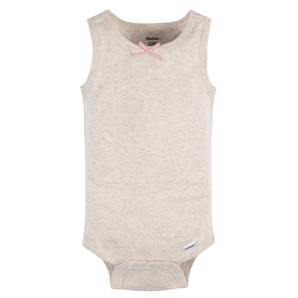 5-Pack Baby Girls Flowers Sleeveless Onesies Bodysuits, view 6