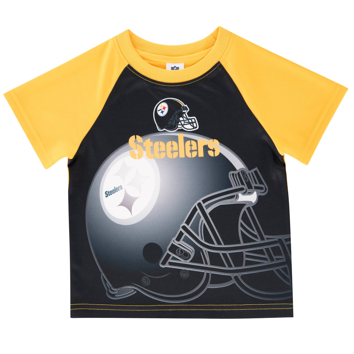 Pittsburgh Steelers Toddler Boys Short Sleeve Tee Shirt