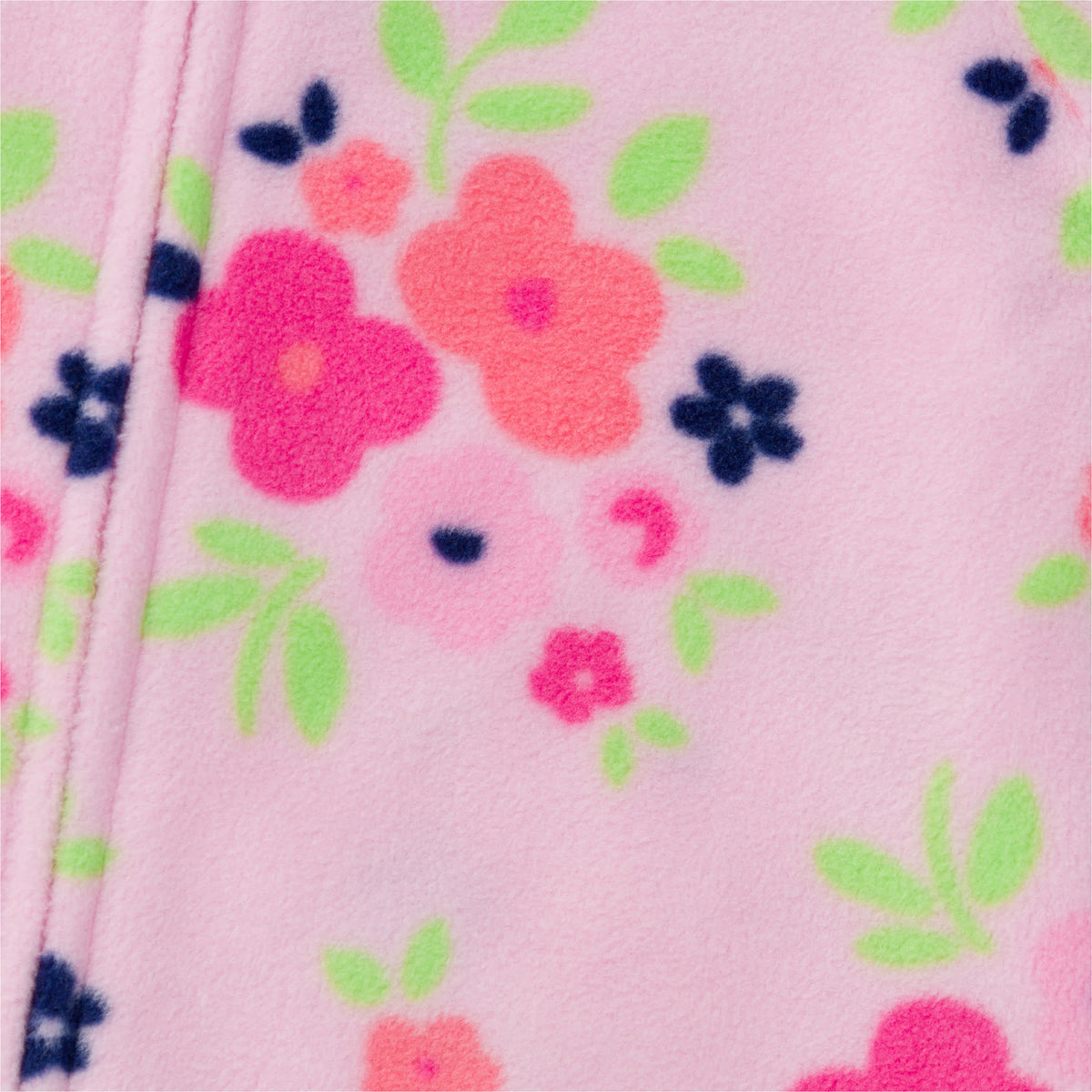 2-Pack Baby & Toddler Girls Floral Fleece Pajamas, view 5