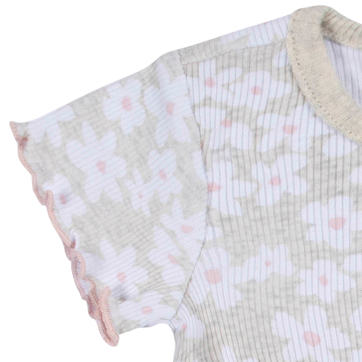 2-Pack Baby & Toddler Girls Sweet Florals Short Sleeve Cotton Dresses, lifestyle photo 8