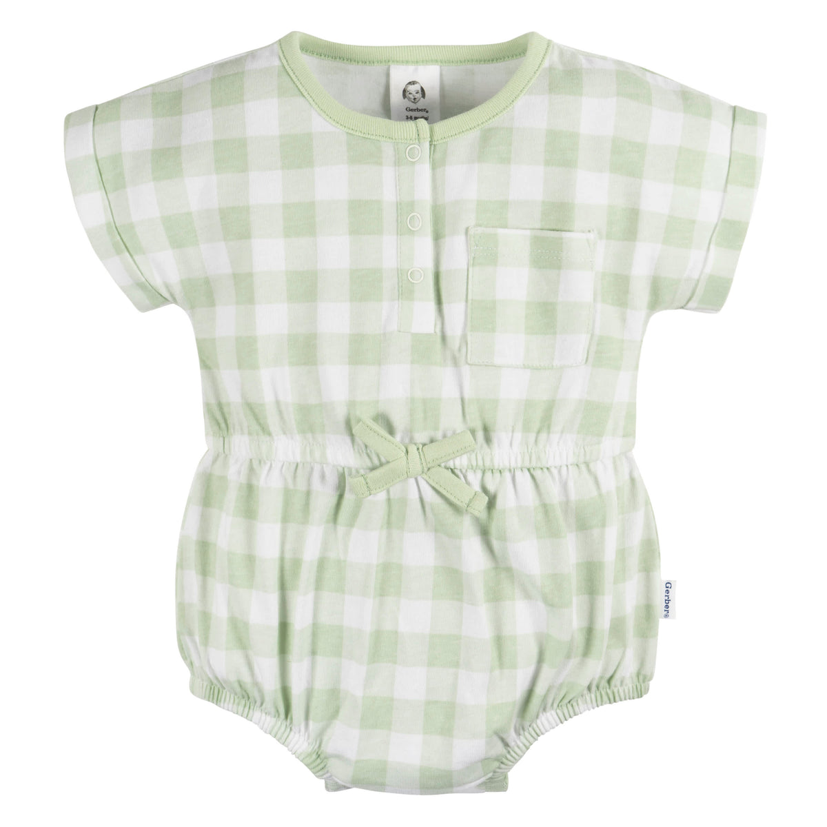 2-Pack Baby Girls Fruit Romper, view 3