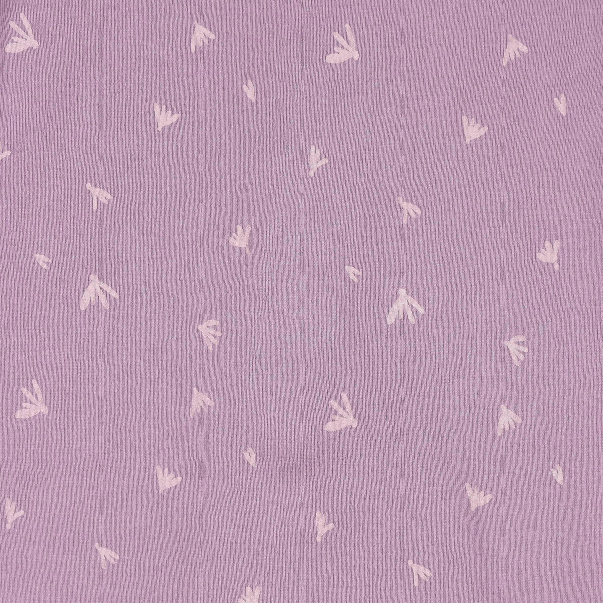 2-Pack Baby & Toddler Girls Purple Woodland Snug Fit Footed Cotton Pajamas, view 5