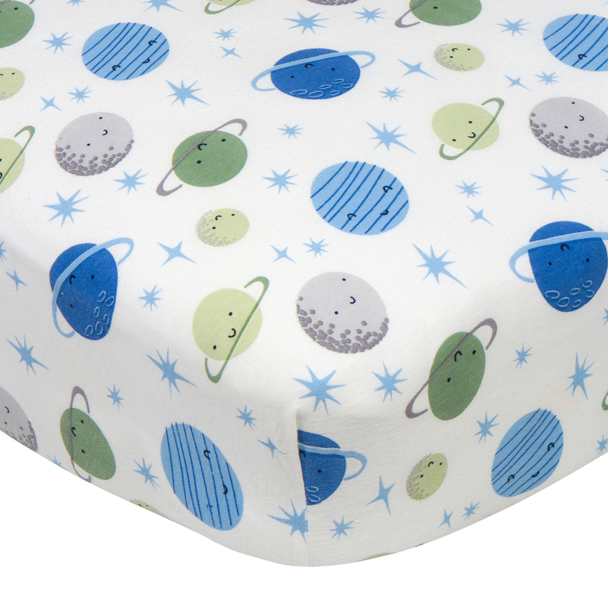 Baby Boys Space Fitted Crib Sheet