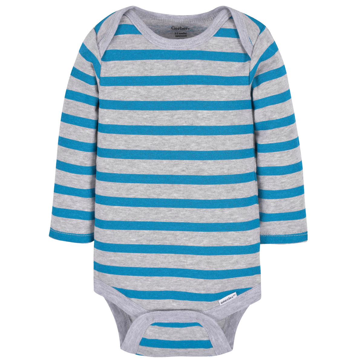 3-Pack Baby Boys Big Journeys Ahead Long Sleeve Onesies Bodysuits, view 4