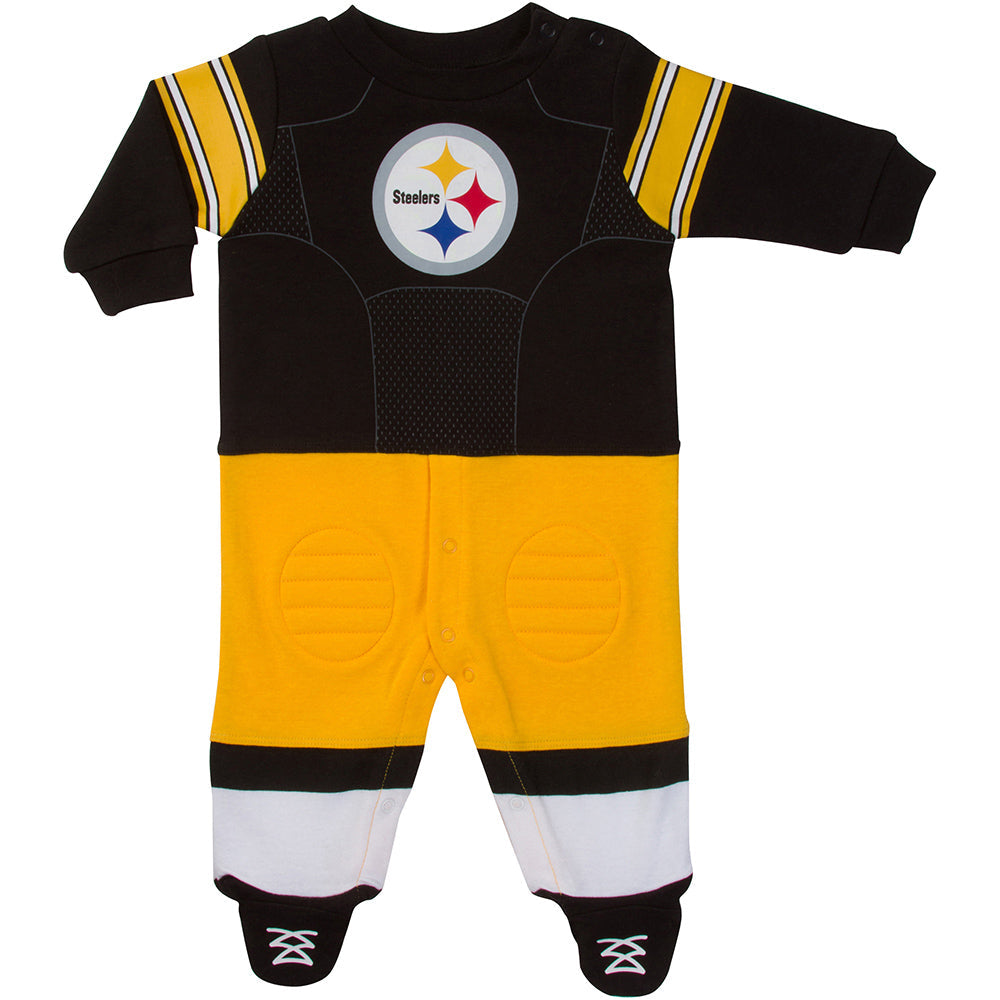 NFL Baby Boys Steelers Footed Footysuit