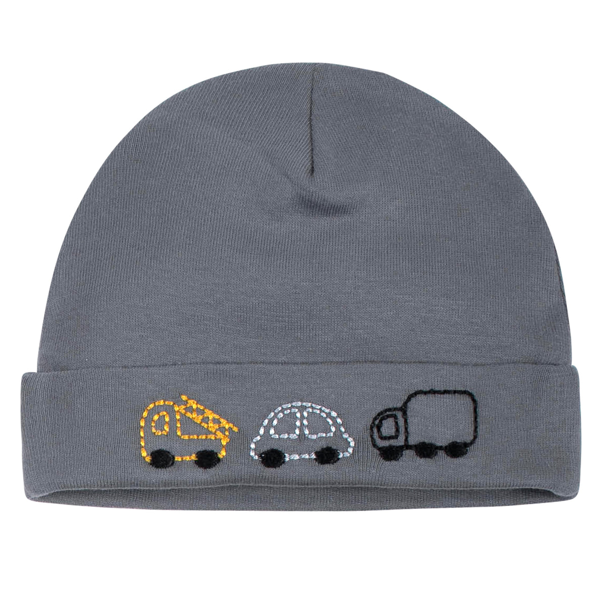 5-Pack Baby Boys Construction Caps, view 2