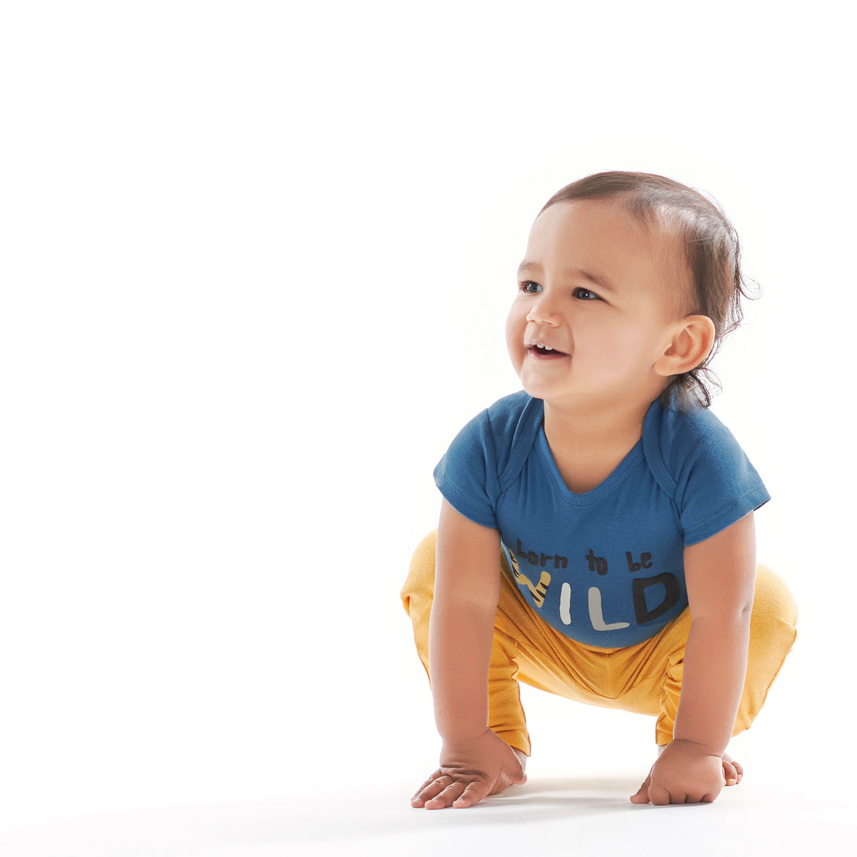 6-Piece Baby Boys Wild Onesies Bodysuits & Pants Set, view 3