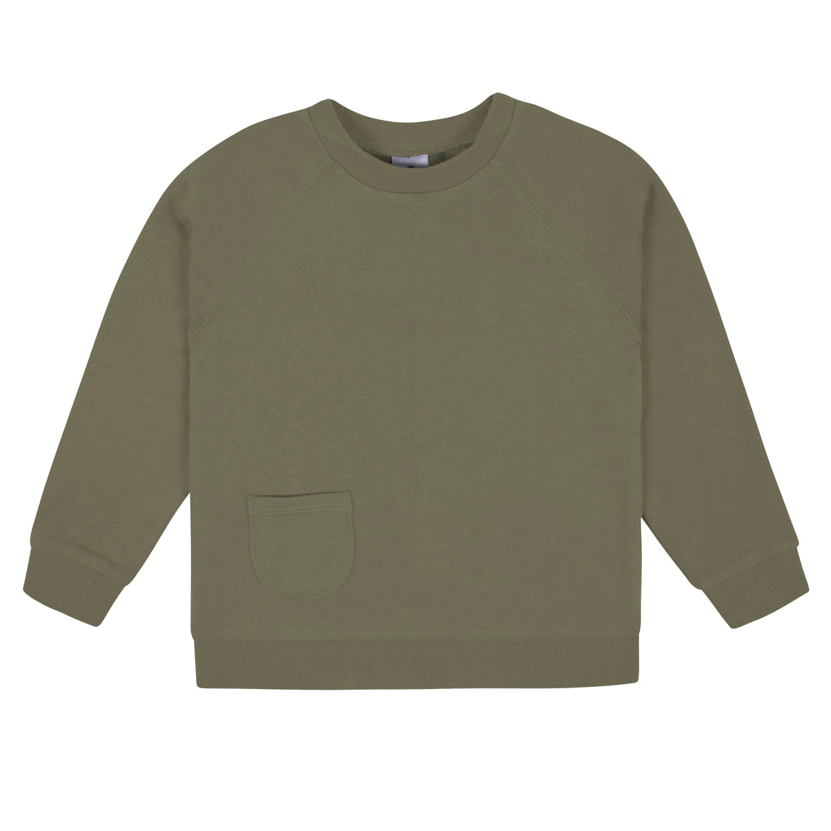 2-Piece Infant & Toddler Boys Sage Green French Terry Pullover & Jogger Set, view 2