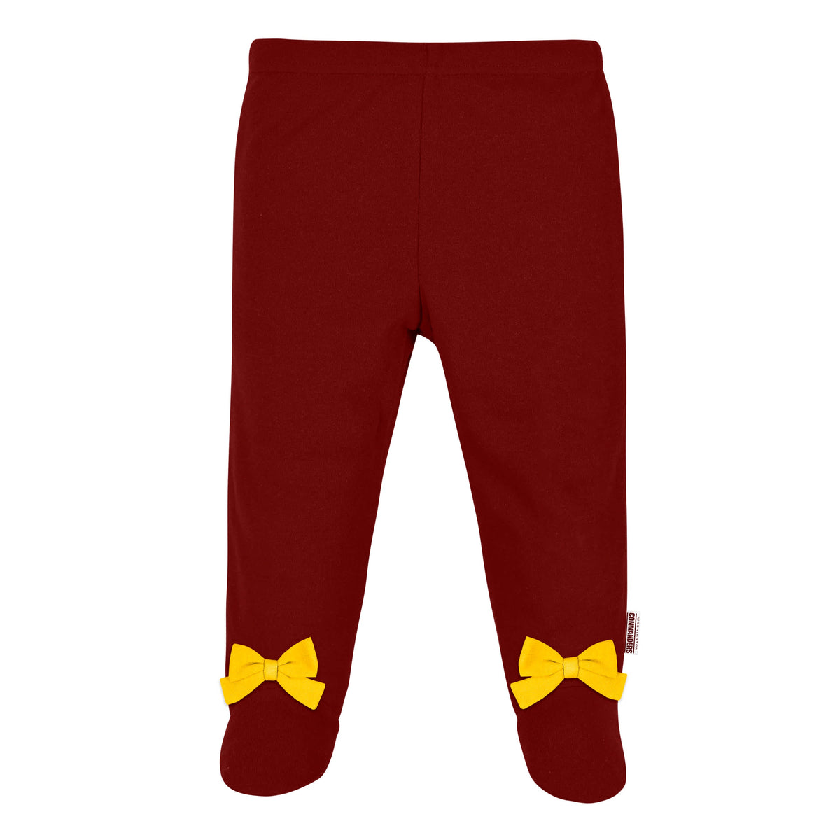 3-Piece Baby Girls Commanders Bodysuit, Footed Pant, & Cap Set, view 3