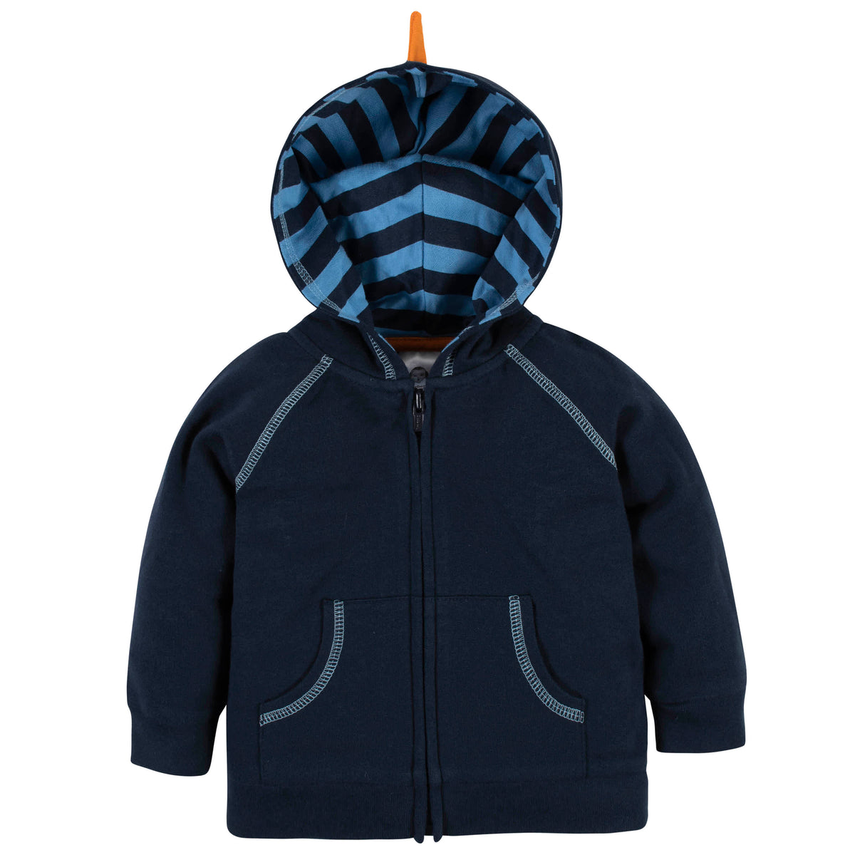 2-Piece Baby & Toddler Boys Dino Hoodie & Active Pant Set, view 2