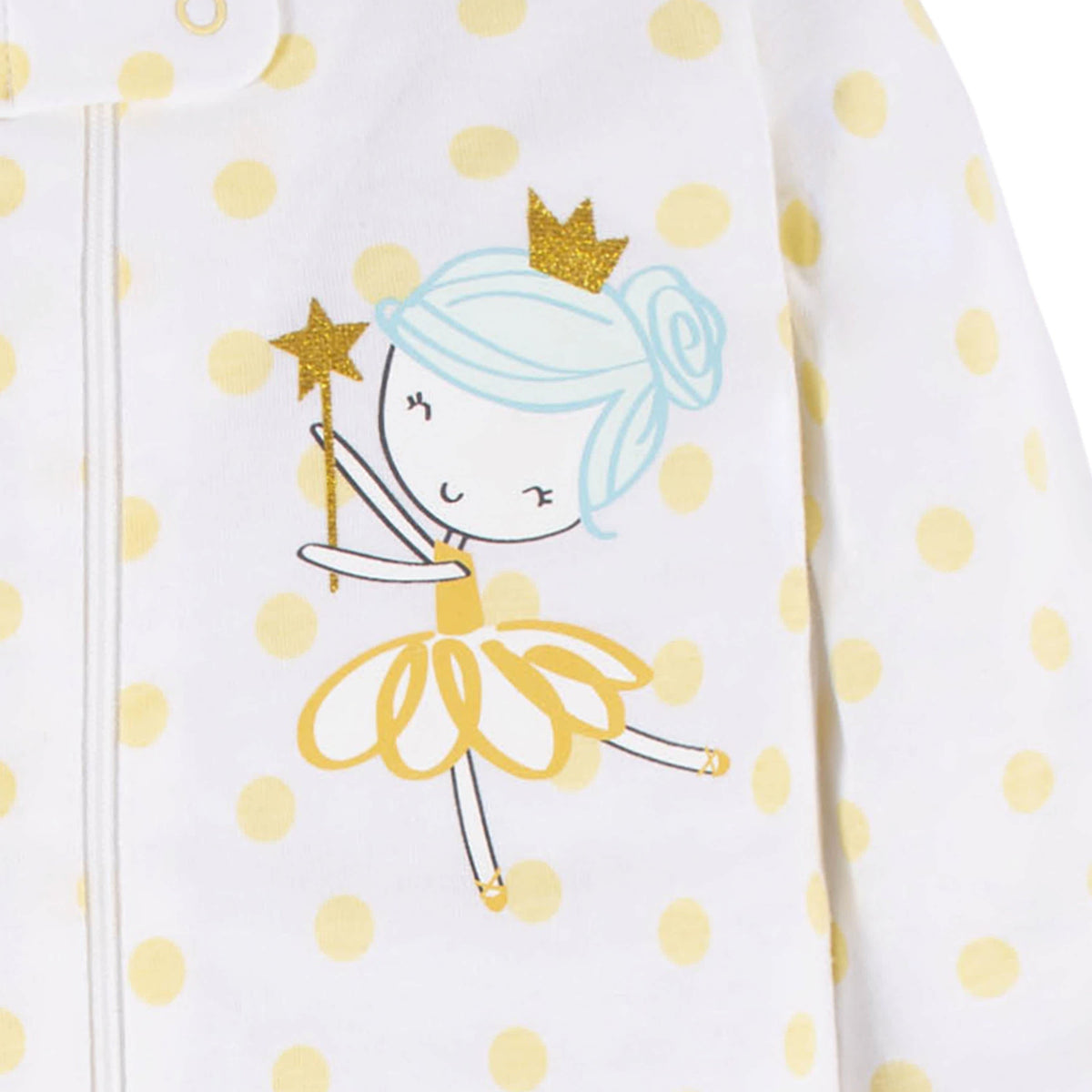 2-Pack Baby Girls Yellow Garden Sleep 'N Plays, view 9