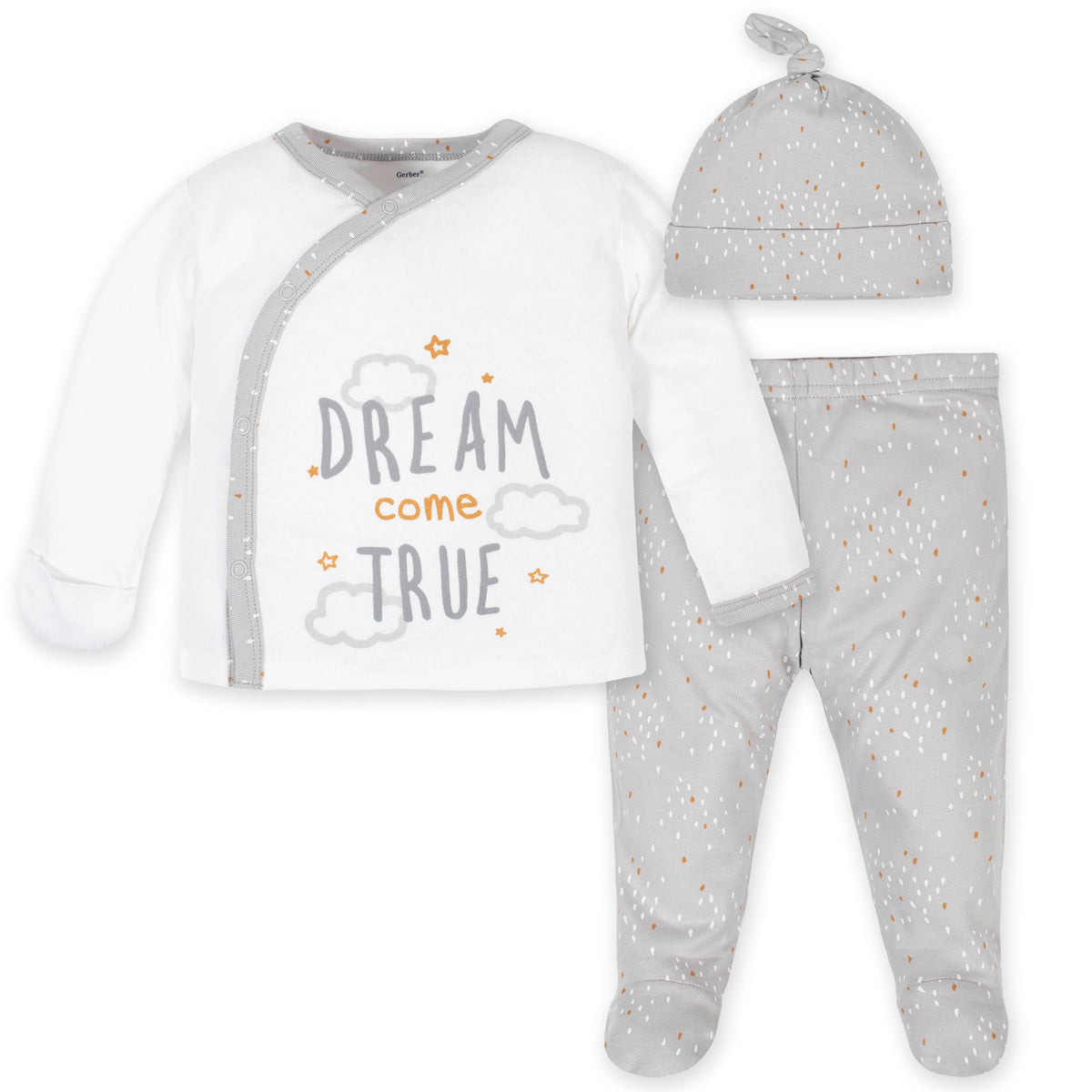 3-Piece Baby Neutral Lamb Take-Me-Home Set