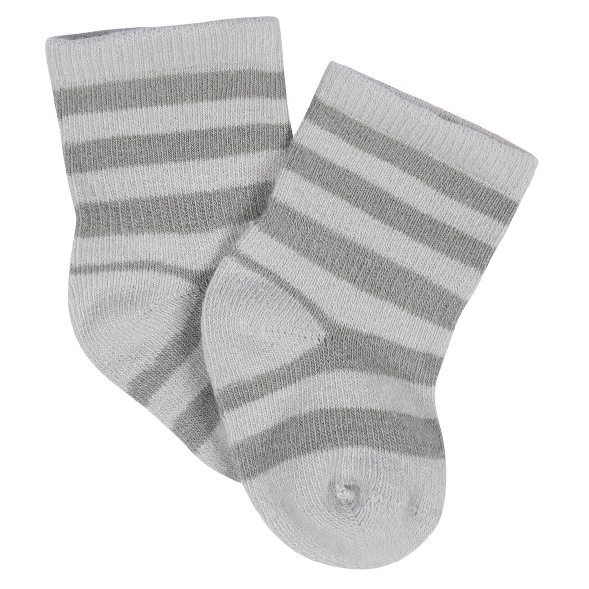 8-Pack Baby Boys Transportation Zone Jersey Wiggle Proof Socks, view 7