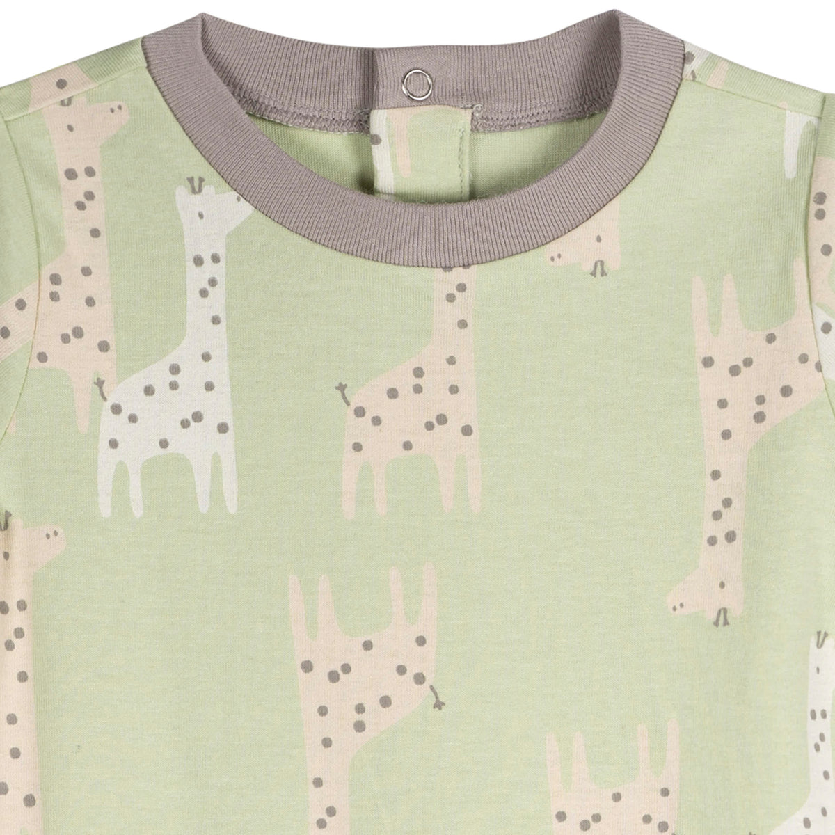 3-Pack Baby Neutral Hello Rompers, view 5