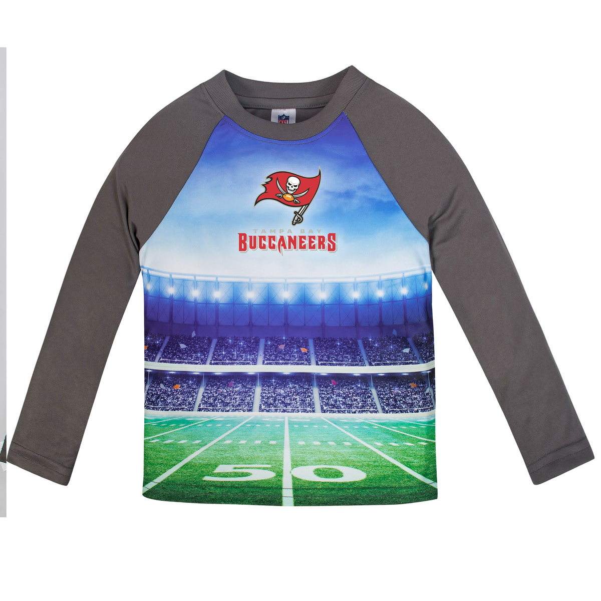 Tampa Bay Buccaneers Toddler Boys Long Sleeve Tee Shirt