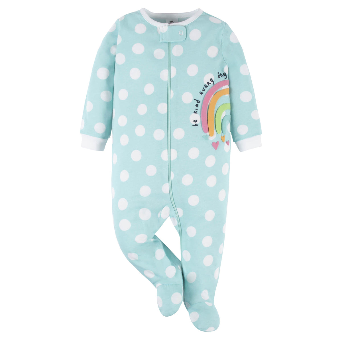 2-Pack Baby Girls Dots Of Rainbows Sleep 'N Plays, view 7